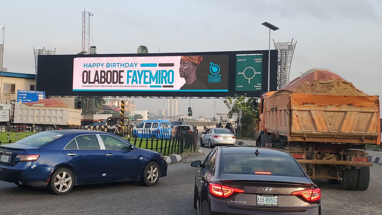 Outdoor Media campaign image from Buzz Media Africa
